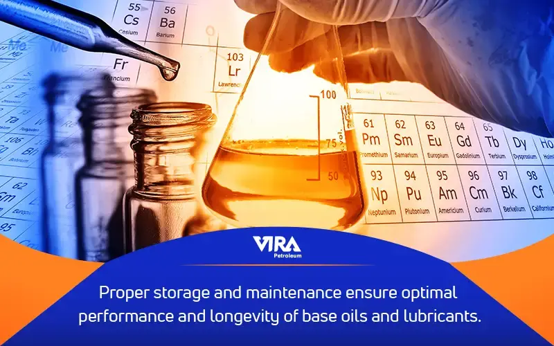 Maintenance and Storage of Base Oil and Lubricants