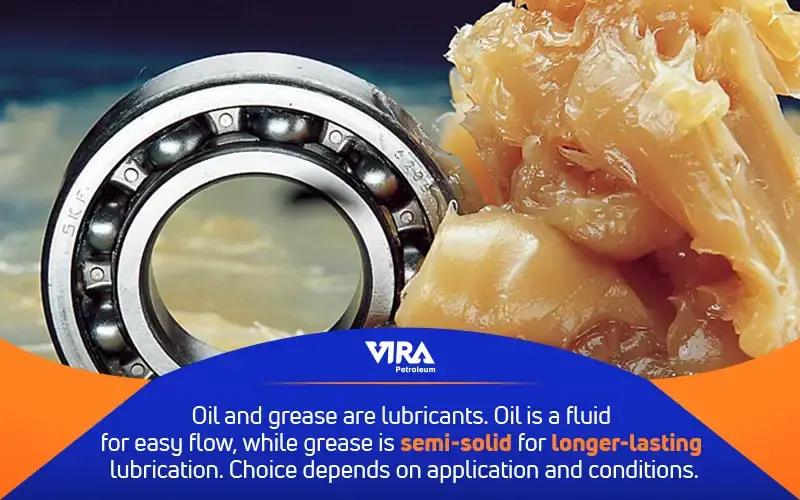 Lubrication Properties of Oil and Grease